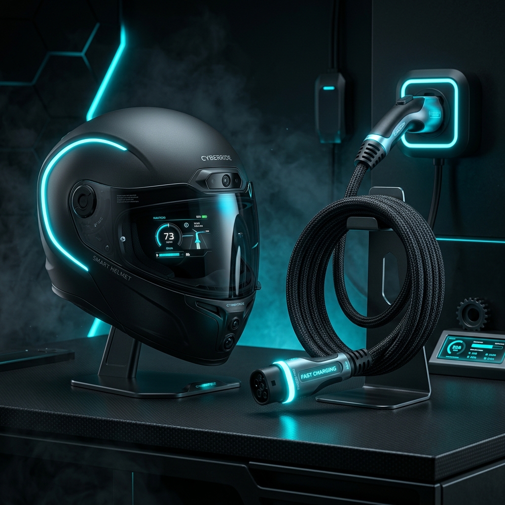 EV Accessories and Helmet